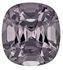 Engagement Stone Gray Spinel Gemstone, 2.42 carats, Cushion Cut, 8.2 x 7.6 mm Size, AfricaGems Certified
