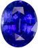 Even Color  GIA Certified Blue Sapphire Loose Gemstone, Intense Rich Blue, Oval Cut, 10.01 x 7.92 x 5.18 mm, 3.21 carats