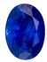 Fine Color Blue Sapphire Gemstone 1.14 carats, Oval Cut, 7.1 x 5.1 mm, with AfricaGems Certificate