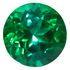 Genuine Blue Green Tourmaline Gemstone in Round Cut, 2.72 carats, 8.61 x 8.54 mm Displays Rich Blue-Green Color