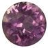 Genuine Purple Sapphire Gemstone in Round Cut, 1.1 carats, 5.92 x 5.87 x 4.05 mm Displays Pure Pink-Purple Color