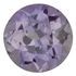 Genuine Untreated Purple Sapphire Gemstone in Round Cut, 2.08 carats, 7.58 x 7.49 x 4.86 mm Displays Pure Blue-Purple Color - AGL Cert