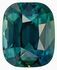 Gorgeous Gem Blue Green Sapphire Gemstone 5.09 carats, Cushion Cut, 10.1 x 8.2 mm, with AfricaGems Certificate