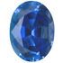 Low Price on Fine Blue Sapphire Gemstone in Oval Cut, 2.99 carats, 8.86 x 6.47 x 5.86 mm Displays Vivid Blue Color