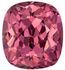 Stunning Mahenge Malaya Rose Garnet Gemstone, 3.47 carats, Cushion Shape, 8.8 x 7.9 mm, Great Colored Gem