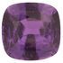 Loose Untreated Purple Sapphire Gemstone in Antique Cushion Cut, 2.13 carats, 7.07 x 7.17 x 4.19 mm Displays Pure Violet Color