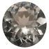 Loose Gray Spinel Gemstone in Round Cut, 0.92 carats, 6.05 x 6 mm Displays Vivid Gray Color