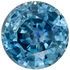 Low Price on  Blue Green Sapphire Gem in Round Cut, 6 mm in Gorgeous Teal Blue Green, 1.17 carats