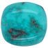 Low Price Turquoise Gemstone in Antique Cushion Cut, 25.2 carats, 22 x 21 mm Displays Rich Blue Color