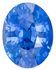 Must See Blue Sapphire Gemstone 3.07 carats, Oval Cut, 9 x 7.2 mm, with AfricaGems Certificate
