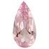 Natural Morganite Gemstone in Pear Cut, 3 carats, 14.06 x 7.30 mm Displays Rich Pink Color