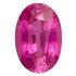 Natural No Treatment Pink Sapphire Gemstone in Oval Cut, 1.06 carats, 7.41 x 5.04 x 3.39 mm Displays Pure Pink Color - TGL Cert