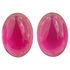 Natural Pink Tourmaline Well Matched Gem Pair in Oval Cut, 17.61 carats, 16 x 11.80 mm Displays Vivid Pink Color