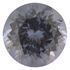 Natural Gray Spinel Gemstone in Round Cut, 2.27 carats, 8.03 x 7.98 mm Displays Vivid Gray Color