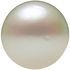 Natural White Cultured Pearls in Half Drilled AA