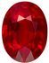 Rare No Heat Ruby Fine  Gemstone, 3.02 Carats, Oval Shape, 10.29 x 7.68 x 4.57 mm, Stunning Red Color with GRS Origin Cert