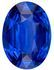 Rare Quality Blue Sapphire Gemstone, 5.1 Carats, Oval Shape, 12.65 x 9.18 x 5.09 mm, Stunning Rich Blue Color with GIA Cert