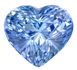 Superb Blue Sapphire Gemstone 2.53 carats, Heart Cut, 8.4 x 7.5 mm, with AfricaGems Certificate