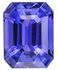 Top Top Purple Sapphire Gemstone, 6.02 carats, Emerald Cut, 10.86 x 8.34 x 6.53 mm, Low Low Price with GIA Cert