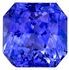 Unique  Blue Sapphire Gemstone, 4.26 carats, Radiant Shape, 8.3 x 8.3 mm, Super Great Buy