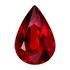 Very Fine Gems Ruby Gemstone 2.04 carats, Pear Cut, 9.2 x 6.4 mm, with AfricaGems Certificate