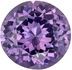 Wonderful Purple Spinel Genuine Loose Gemstone in Round Cut, 0.63 carats, Medium Lavender Purple, 5.5 mm