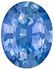 Unheated GIA Genuine Loose Blue Sapphire Gemstone in Oval Cut, 1.5 carats, Vivid Cornflower Blue, 8.54 x 6.6 x 3.6 mm