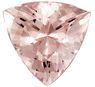 Beautiful Morganite Quality Gem, 5.37 carats, Pink Peach, Trillion Cut, 12.7 x 12.3mm
