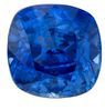 Beautiful Blue Sapphire Gemstone 2.06 carats, Cushion Cut, 6.9  mm, with AfricaGems Certificate