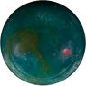 Bloodstone Round Cabachon in Grade AAA