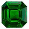 Catchy Stone Green Vivid Green Garnet Gemstone, 1.01 carats, Emerald Cut, 5.6 x 5.5 mm Size, AfricaGems Certified