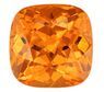 Catchy Stone Orange Spessaratite Garnet Gemstone, 3.58 carats, Cushion Cut, 8.1 x 8 mm Size, AfricaGems Certified