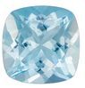 Deal on Aquamarine Gemstone 1.34 carats, Cushion Cut, 6.9 mm, with AfricaGems Certificate