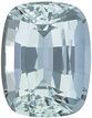Low Price Aquamarine Genuine Loose Gemstone in Cushion Cut, 10.34 carats, Vivid Rich Blue, 15.5 x 11.9 mm