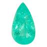 Genuine Brazilian Paraiba Tourmaline Gemstone in Pear Cut, 1.17 carats, 9.14 x 5.20 x 4.32 mm Displays Icy Bluish Green Color - AGL Cert