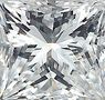 Genuine Princess Cut Diamonds in IJ Color - SI1 Clarity