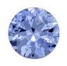 Great Color Blue Sapphire Gemstone 0.41 carats, Round Cut, 4.6 mm, with AfricaGems Certificate