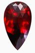 Great Ring Stone Red Rhodolite Garnet Gemstone 6.93 carats, Pear Cut, 17.5 x 10 mm, with AfricaGems Certificate
