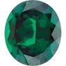 Imitation Emerald Oval Cut Stones