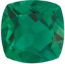 Lab Created Emerald Antique Square Cut in Grade GEM