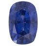 No Heat Blue Sapphire Gemstone in Antique Cushion Cut, 1.94 carats, 8.03 x 5.66 x 4.51 mm Displays Vivid Blue Color - TGL Cert