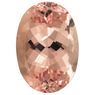 Special Huge Morganite Gemstone in Oval Cut, 31.29 carats, 27 x 16.90 mm Displays Vivid Pink Peach Color