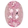 Special Morganite Gemstone in Oval Cut, 17.93 carats, 20.27 x 14.31 mm Displays Pure Rich Pink Color