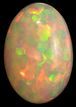Must See Ethiopian Opal Loose Gemstone, 1.66 carats in Oval Cut, 11.7 x 8.1mm, A Great Deal