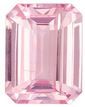Rare Stone Padparadscha Sapphire Loose Gemstone, 1.56 carats in Emerald Cut, 7.67 x 5.88 x 3.41 mm With a GIA Certificate