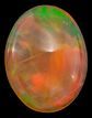 Ring Stone Ethiopian Opal Loose Gemstone, 0.99 carats in Oval Cut, 9.5 x 7.3mm, Great Buy