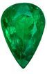 Striking Green Emerald Loose Gemstone, 2.03 carats in Pear Cut, 10.9 x 7.4mm, Dazzling Gemstone