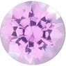 Swarovski Gems Round Genuine Pink Sapphire  in Grade FINE