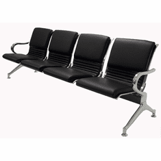 4-Seater Upholstered Beam Seating