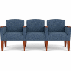 Belmont Heavy-Duty Custom Upholstered 3-Seater - Standard Fabric/Vinyl